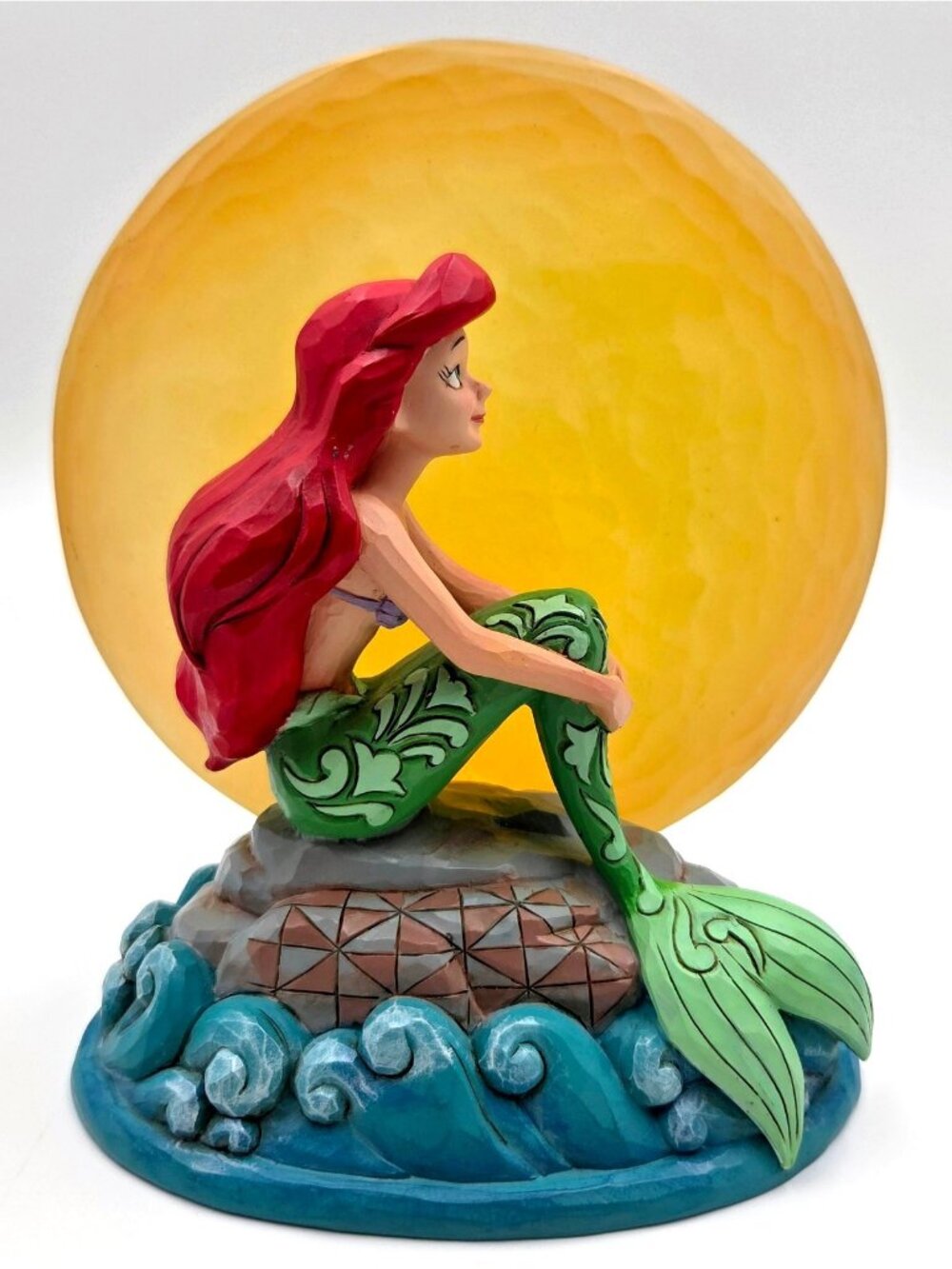 Jim Shore Disney Traditions “Mermaid By Moonlight” Ariel The Little Mermaid Read